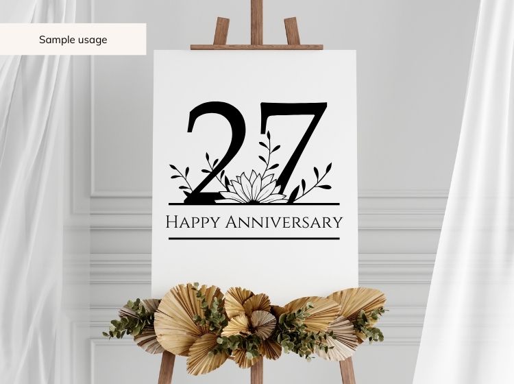 Sunflowers Split Numbers svg, png, dxf, 1-100 numbers